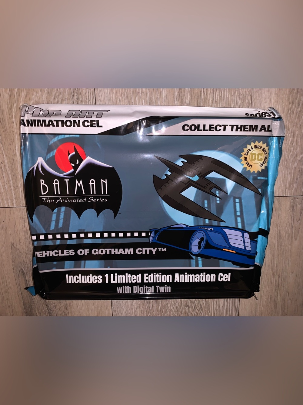 Pop Art Batman the Animated Series Animation Cel Series 1 Vehicles Gotham City